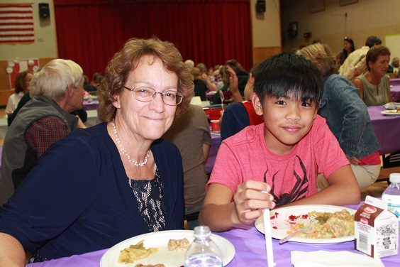 Grandparents Luncheon at Chichester Central School